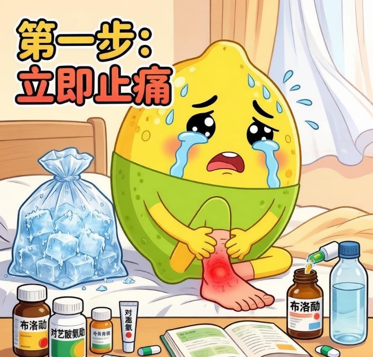 此时此刻，我痛风发作了！疼的要死，我现在该怎么办？？